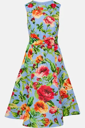 Carolina Herrera Crepe midi dress