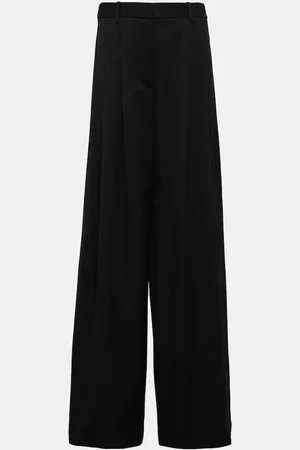 NILI LOTAN Dillon wide-leg virgin wool pants