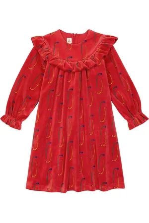 Jelly Mallow Printed cotton-blend dress