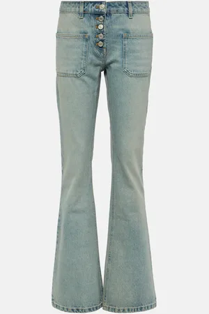 Courrèges CourrÃ¨ges Low-rise bootcut jeans