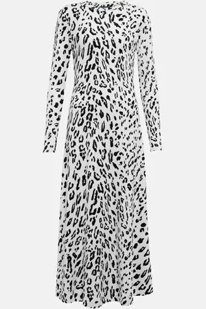 Ralph Lauren Leopard-print wool-blend maxi dress