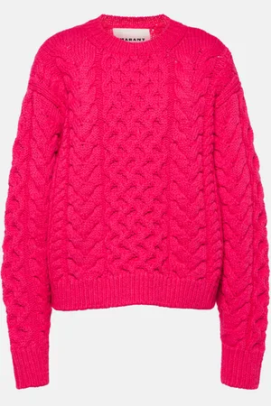 Marant Etoile Jake cable-knit wool-blend sweater