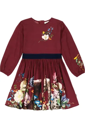 Molo Christine printed cotton-blend dress