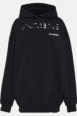 Balenciaga WFP cotton jersey hoodie