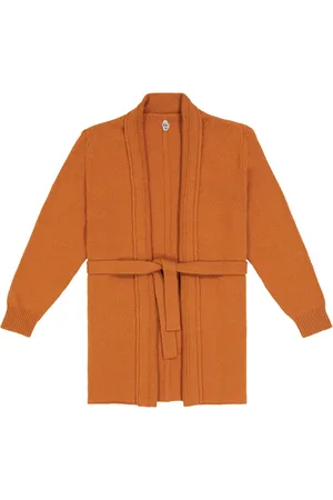 The Row Huey belted cashmere cardigan