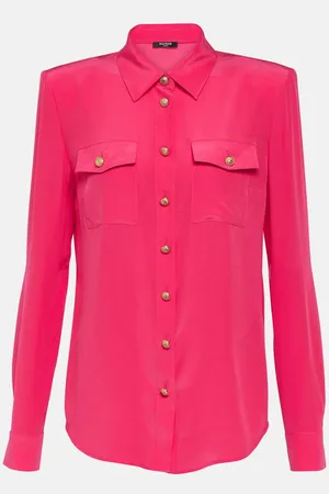 Balmain Silk crÃªpe de chine shirt
