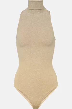 Wolford Fading Shine turtleneck bodysuit