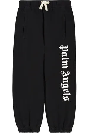 Palm Angels Logo cotton jersey sweatpants