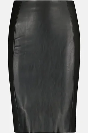 Wolford Jenna faux leather midi skirt