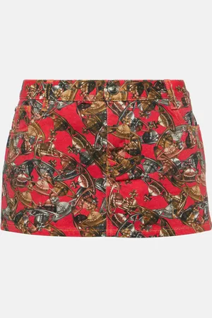 Vivienne Westwood Printed cotton skirt