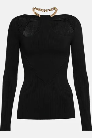 Proenza Schouler Chain-trimmed cutout top