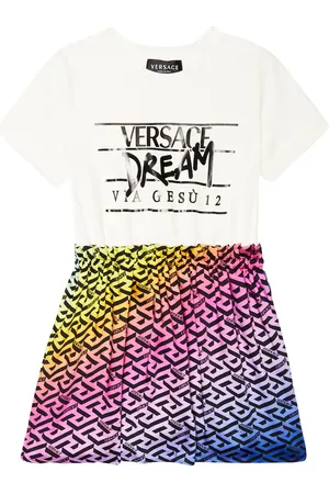 VERSACE Printed T-shirt dress