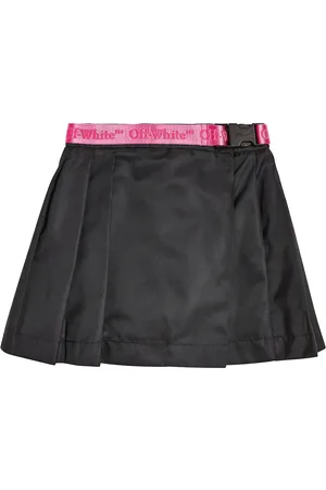 OFF-WHITE Bookish Logo waistband miniskirt