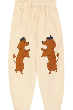 Tiny Cottons Tiny Poodle Barrel cotton sweatpants