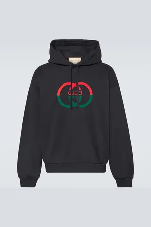 Gucci Interlocking G cotton jersey hoodie