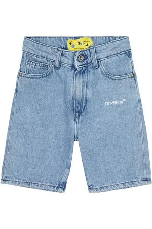 OFF-WHITE Denim Bermuda shorts