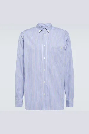 SACAI Thomas Mason striped cotton shirt