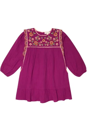 Louise Misha Isatys embroidered cotton dress