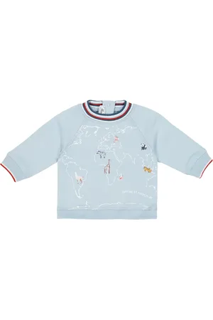 Tartine Et Chocolat Baby embroidered cotton sweatshirt