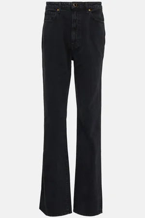Khaite Danielle high-rise straight jeans
