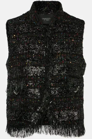 Giambattista Valli Sequined bouclÃ© vest