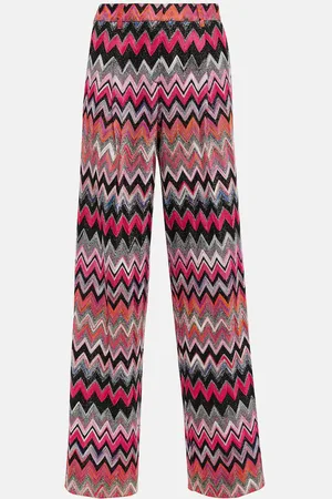 Missoni Zig-zag straight-leg pants