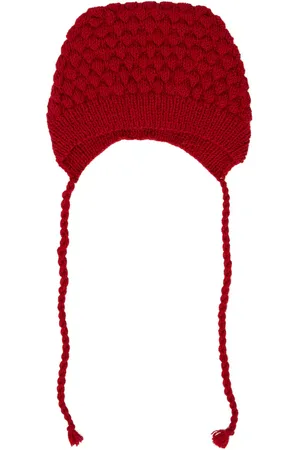 Caramel Bobble wool-blend hat