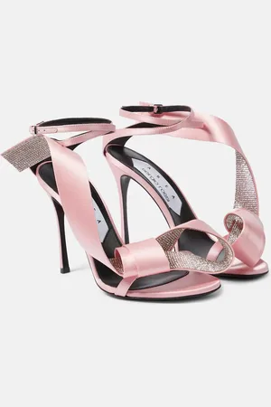 AREA X Sergio Rossi Marquise embellished sandals