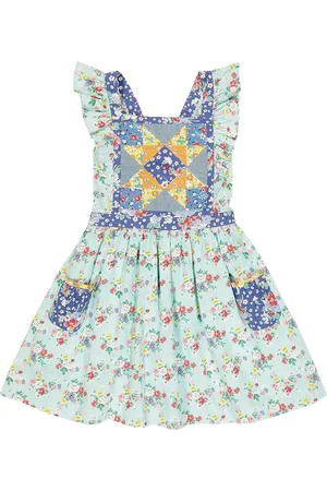 Ralph Lauren Patchwork floral cotton dress