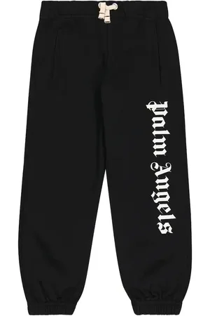 Palm Angels Logo cotton jersey sweatpants