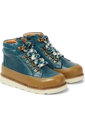 Petit Nord Leather lace-up boots