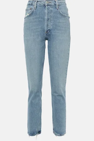 AGOLDE Riley high-rise straight jeans
