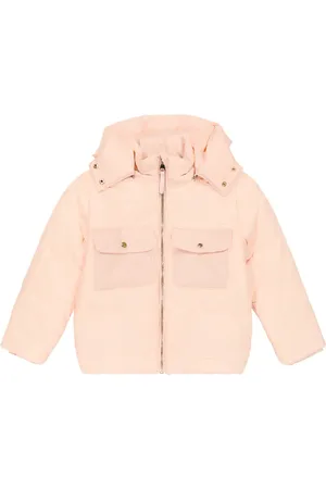 Chloé ChloÃ© Kids Scalloped puffer jacket