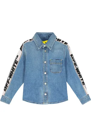 OFF-WHITE Logo denim shirt