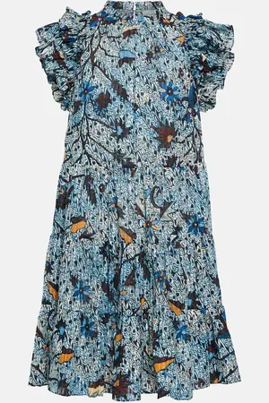 ULLA JOHNSON Denia printed minidress