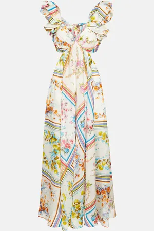 ZIMMERMANN Halcyon floral silk maxi dress