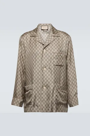Gucci GG silk shirt