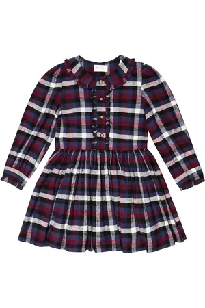 MORLEY Rio checked cotton dress
