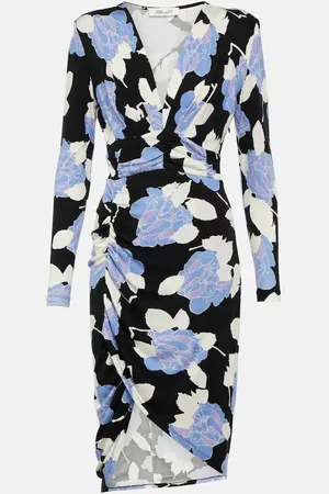 Diane von Furstenberg Magena floral midi dress