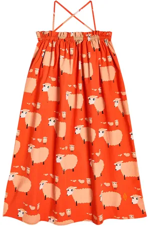 The Animals Observatory Jellyfish printed cotton dress