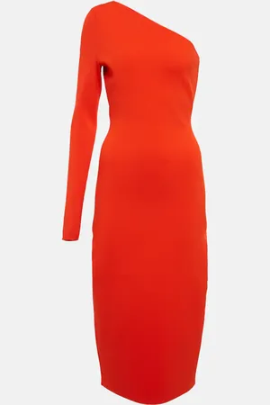 Victoria Beckham VB Body one-shoulder midi dress