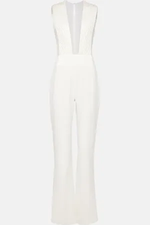 GALVAN Bridal Soho flared jumpsuit
