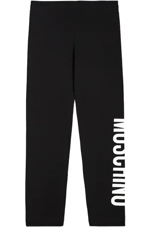 Moschino Logo cotton-blend jersey leggings