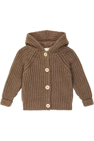 1+ IN THE FAMILY Baby Ross rib-knit cardigan