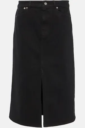 Proenza Schouler White Label Sloan denim midi skirt