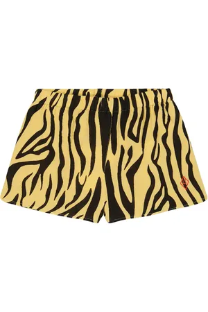 The Animals Observatory Calm Pants animal-print cotton shorts
