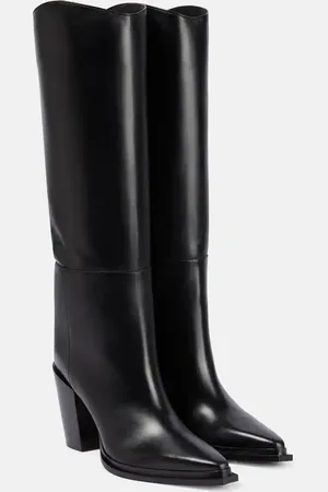 Jimmy Choo Cece 80 leather knee-high boots