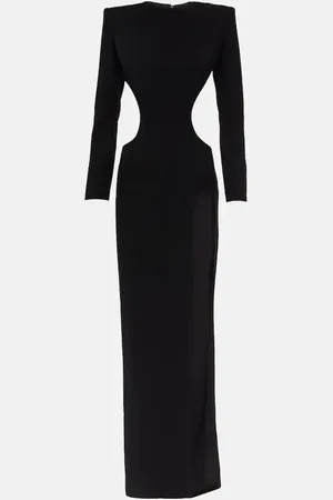 Monot MÃ´not Cutout side-slit gown