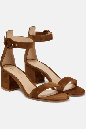 Gianvito Rossi Versilia 60 suede sandals
