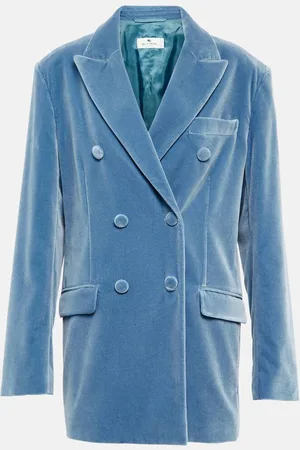 Etro Oversized velvet blazer